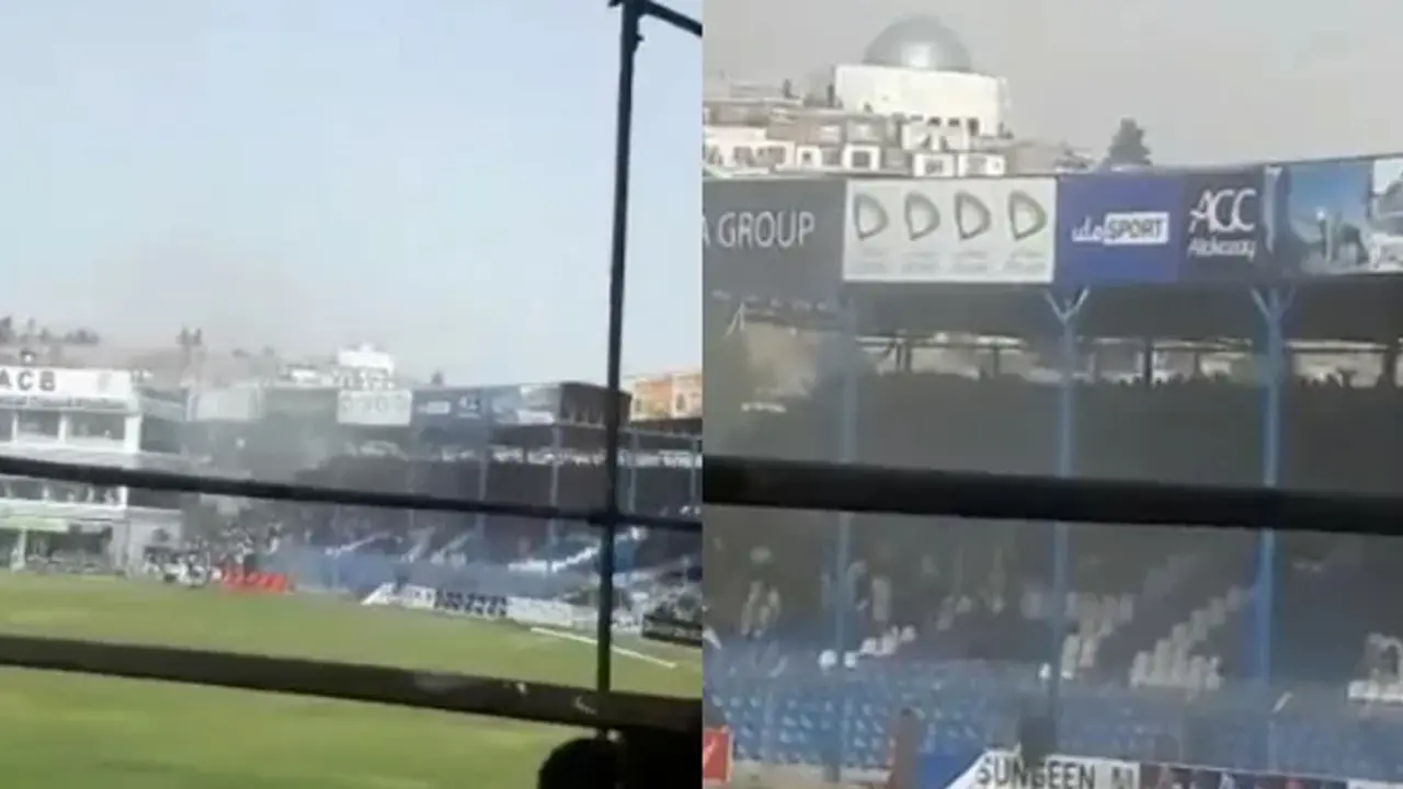 আফগানিস্তানে টি-টোয়েন্টি ম্যাচ চলাকালে স্টেডিয়ামে বিস্ফোরণ