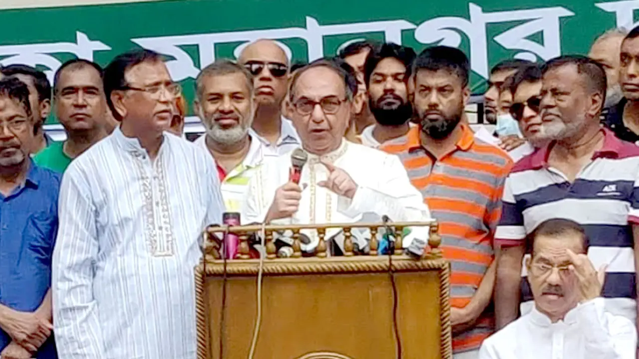 বিএনপিকে ছাড়া যারা নির্বাচনে যাবে তাদেরকে ছাড় দেওয়া হবে না