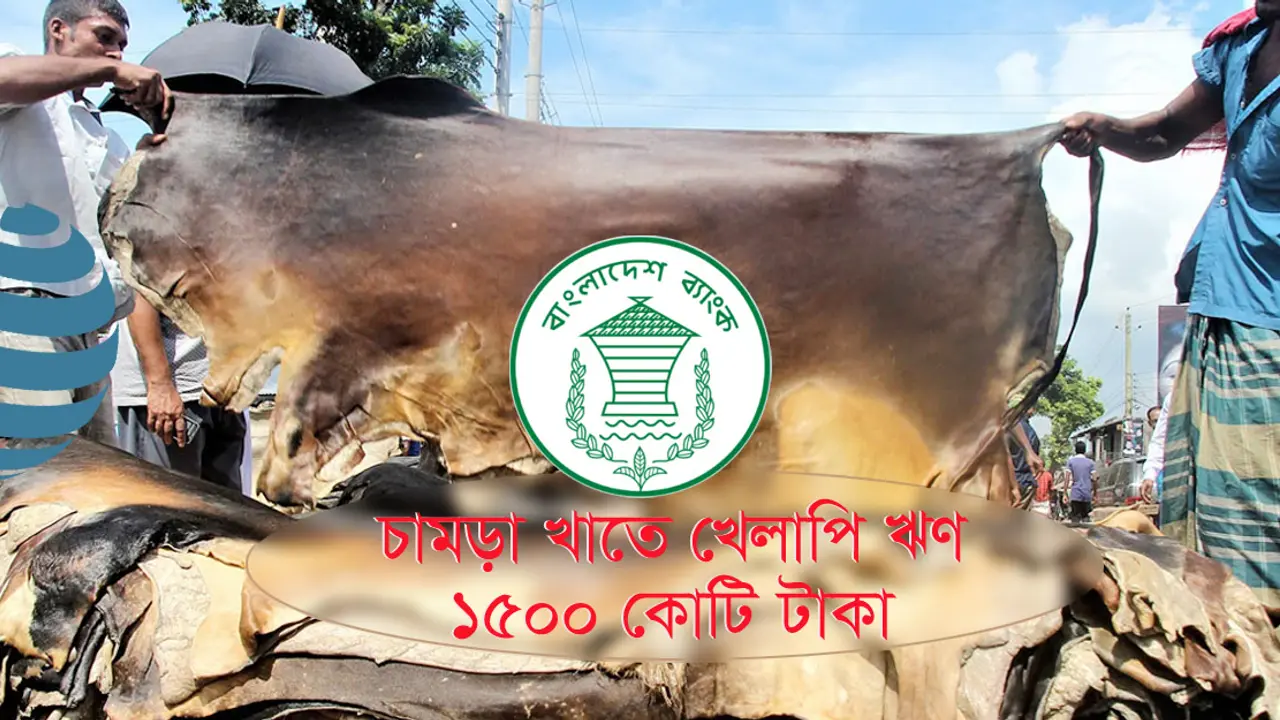 চামড়া খাতে খেলাপি ঋণ ১৫০০ কোটি টাকা