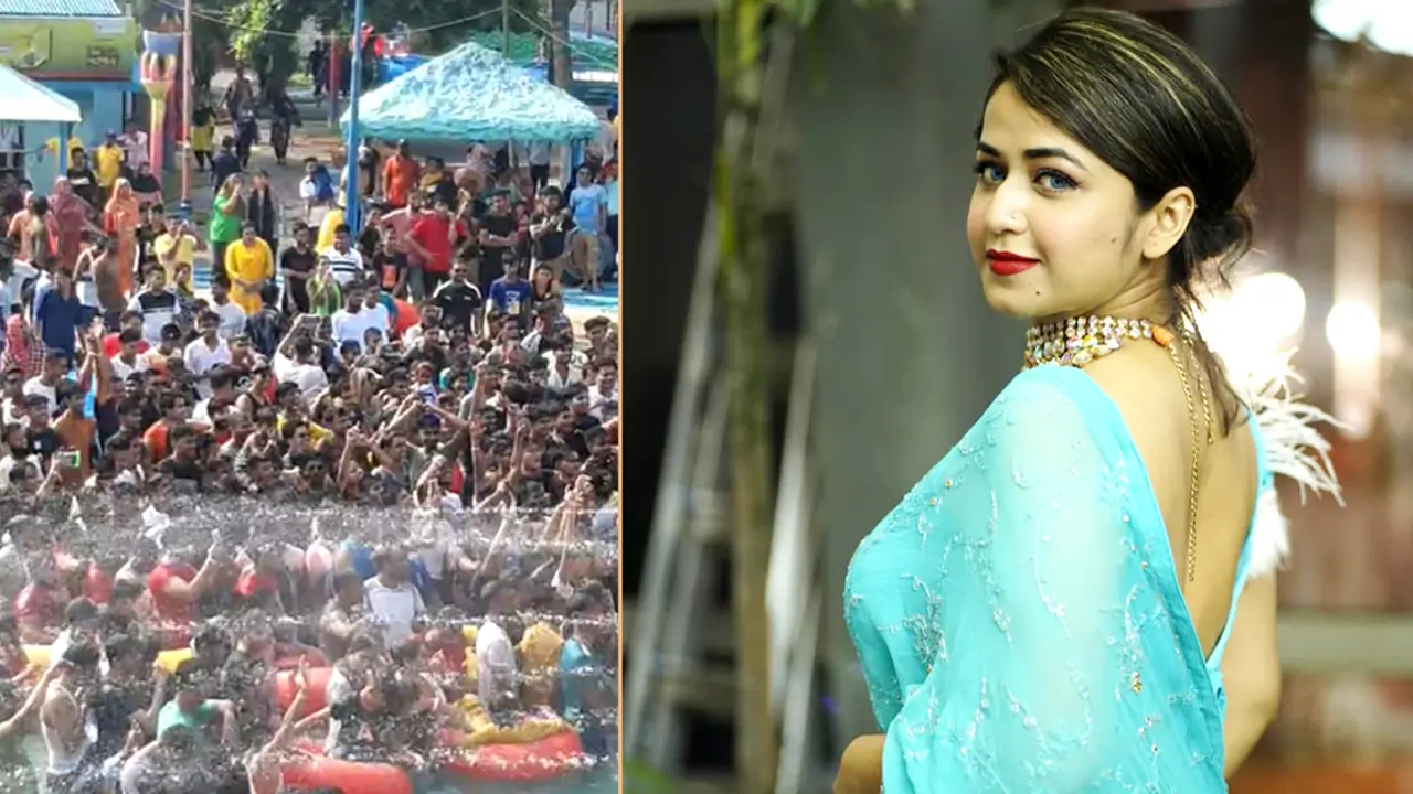 ফারিয়া শাহরিনকে দেখে ‘আগুন আগুন’ বলে চিৎকার!