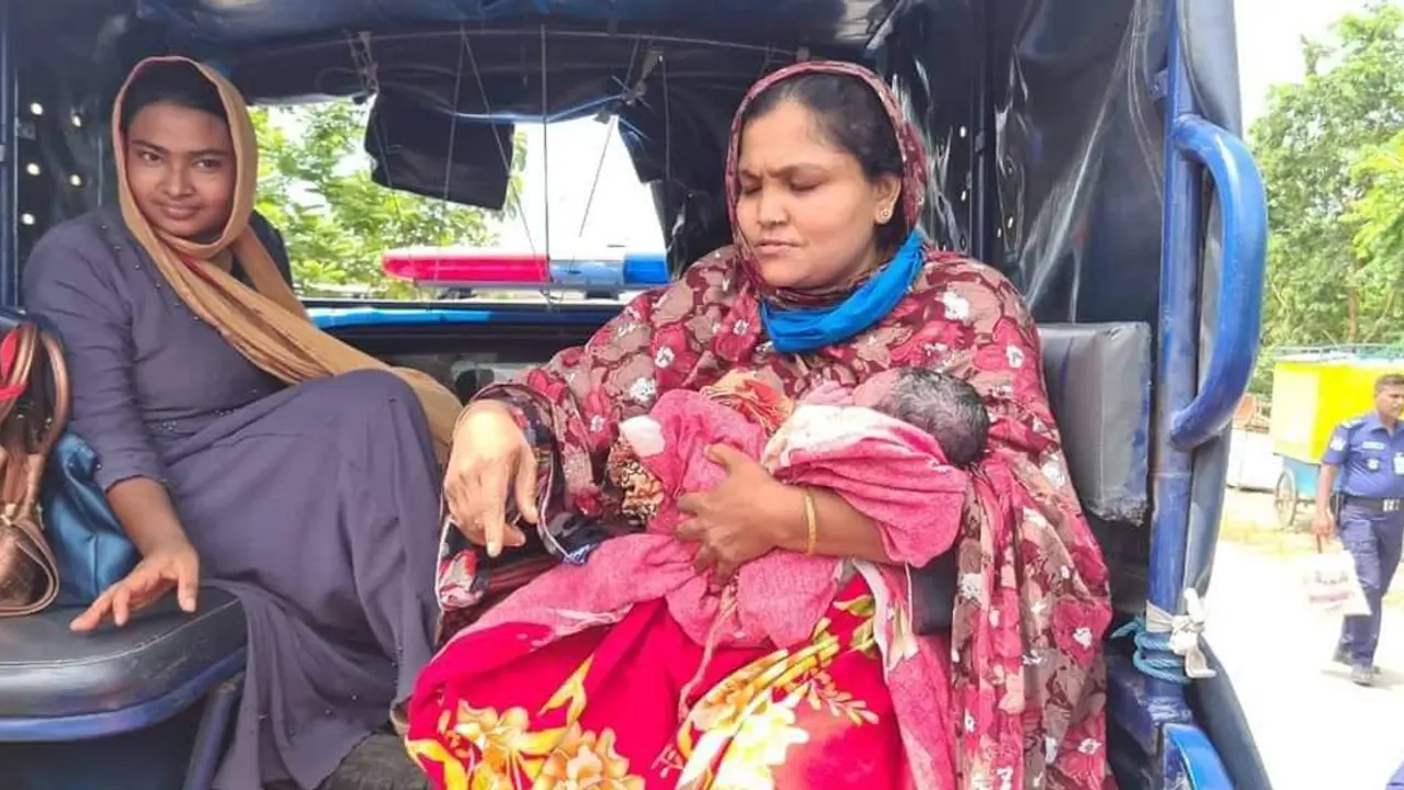 পদ্মা সেতুর জাজিরা প্রান্তে সন্তানের জন্ম দিলেন প্রসূতি