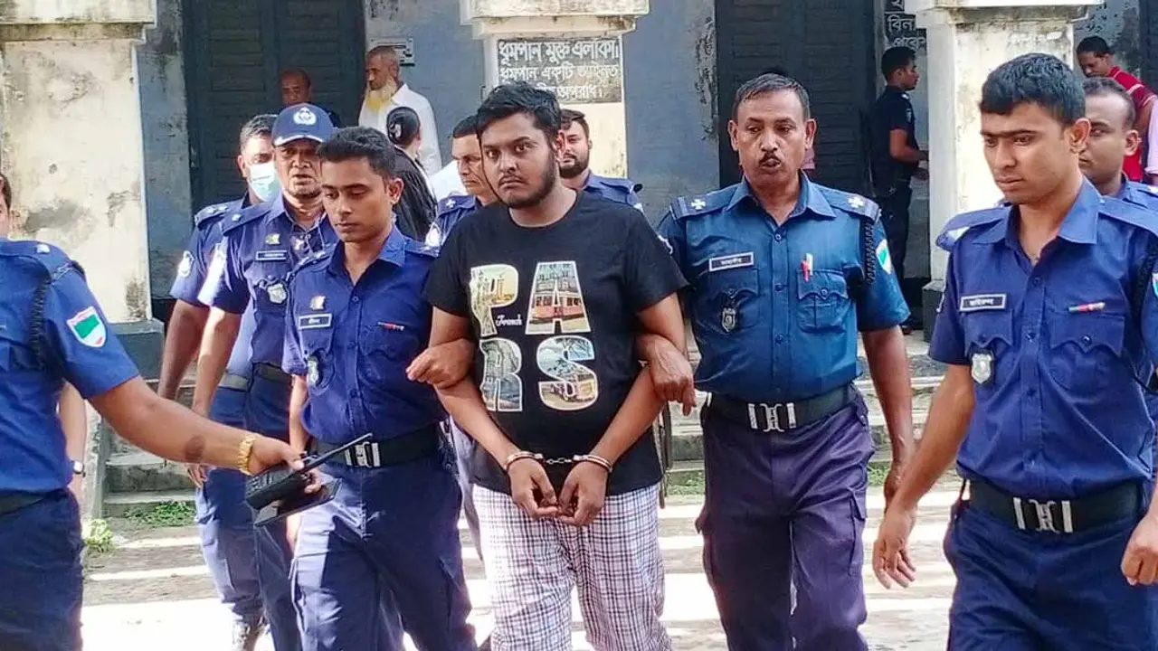 নড়াইলের ঘটনায় কলেজছাত্র আকাশ তিন দিনের রিমান্ডে