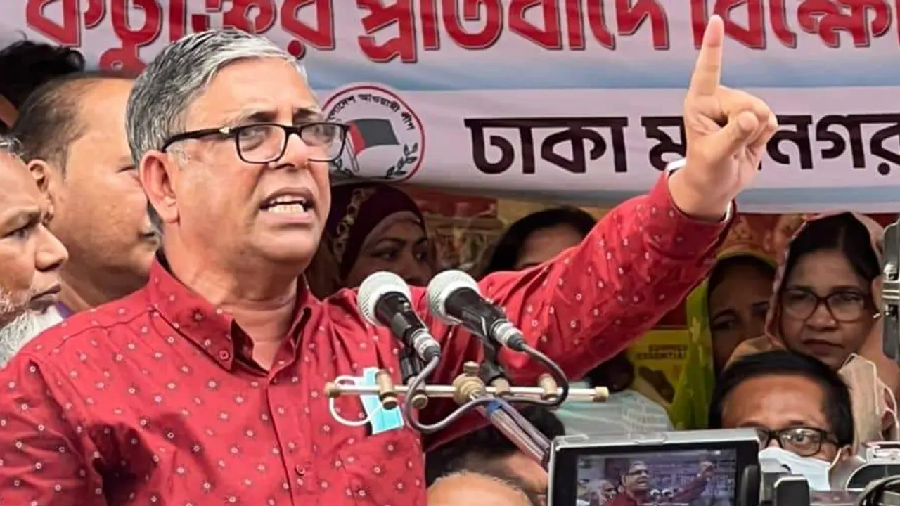 বঙ্গবন্ধু ও তার কন্যাকে নিয়ে কটূক্তি করলে জিভ কেটে নেওয়া হবে