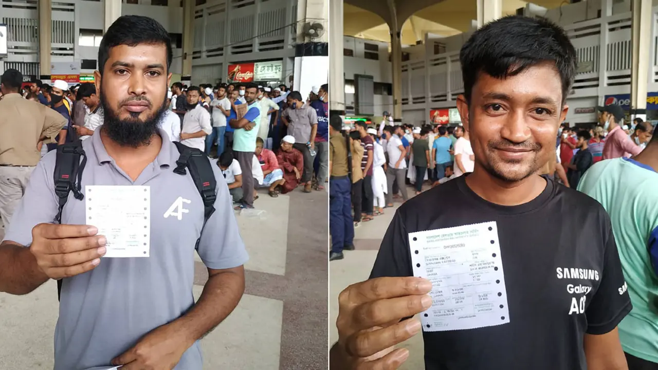 সারা রাত লাইনে দাঁড়িয়ে হাতে ‘সোনার টিকিট’