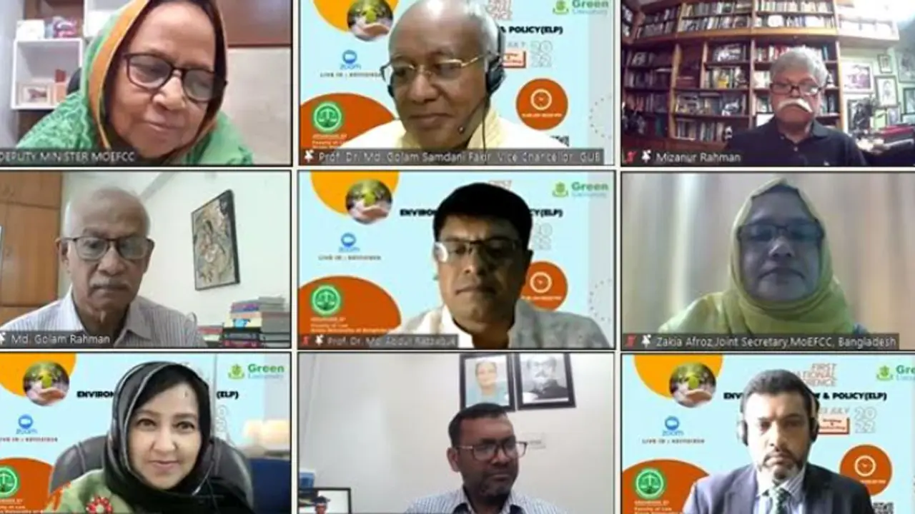 পরিবেশ আইন নিয়ে গ্রিন ইউনিভার্সিটিতে আন্তর্জাতিক সম্মেলন শুরু