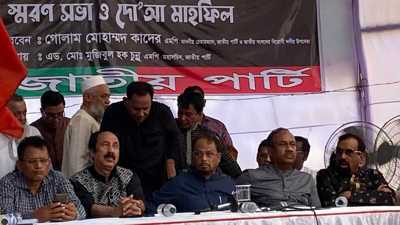 বাংলাদেশের অবস্থা শ্রীলঙ্কার মতো হতে পারে : জিএম কাদের