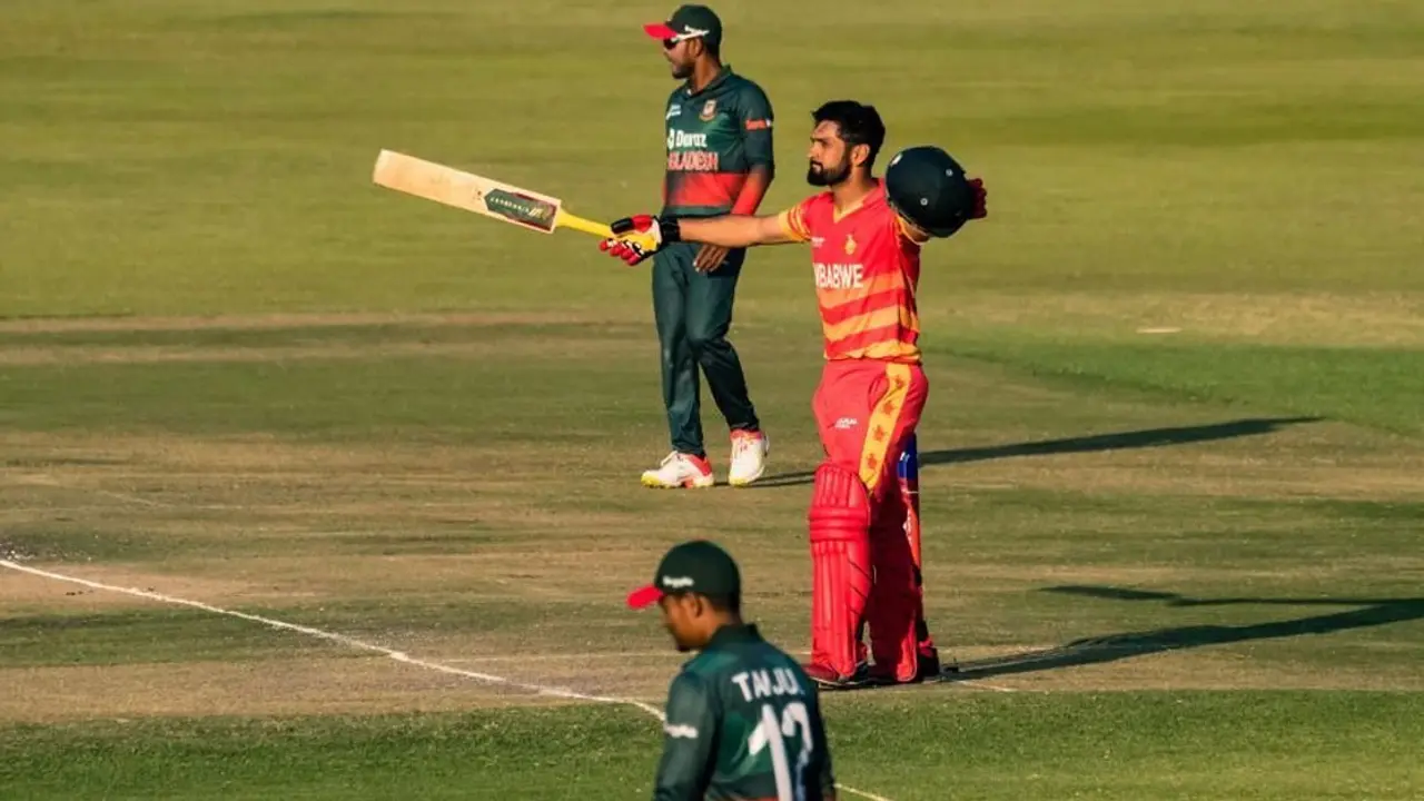 বাংলাদেশকে হতাশায় ডুবিয়ে জিম্বাবুয়ের রেকর্ড গড়া জয়