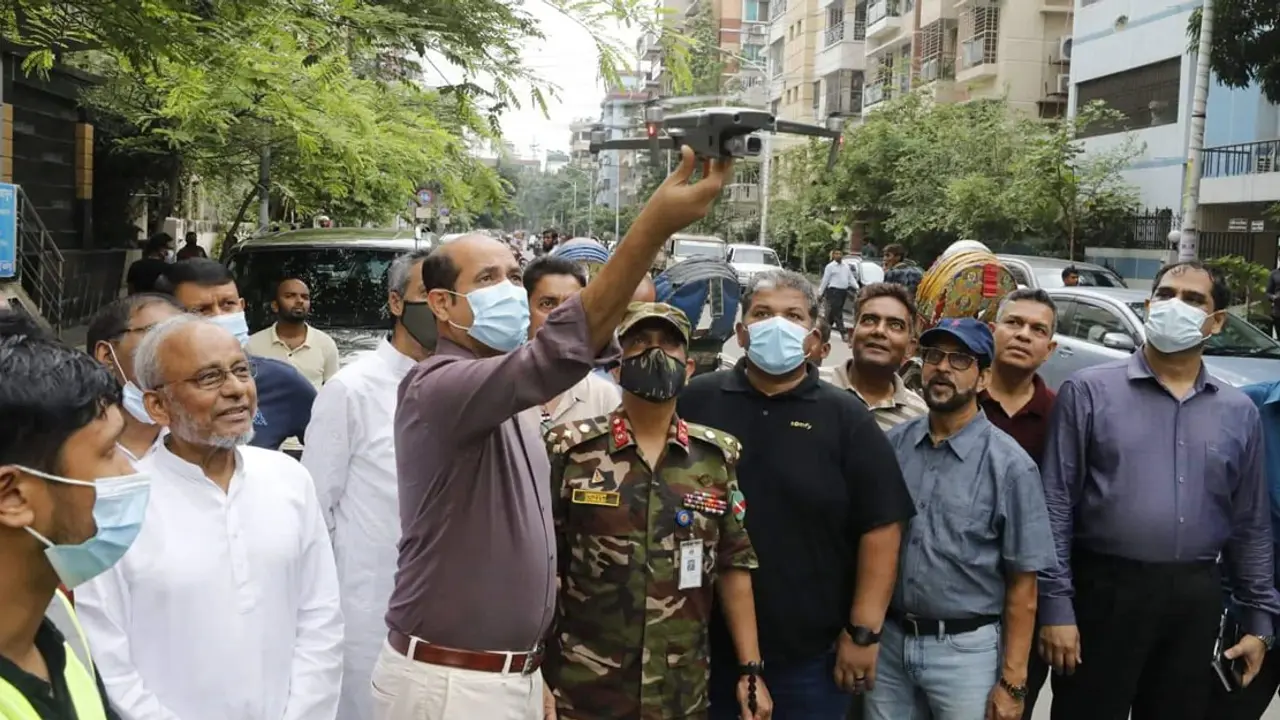 মশা খুঁজতে উত্তর সিটিতে ড্রোনে চলবে চিরুনি অভিযান