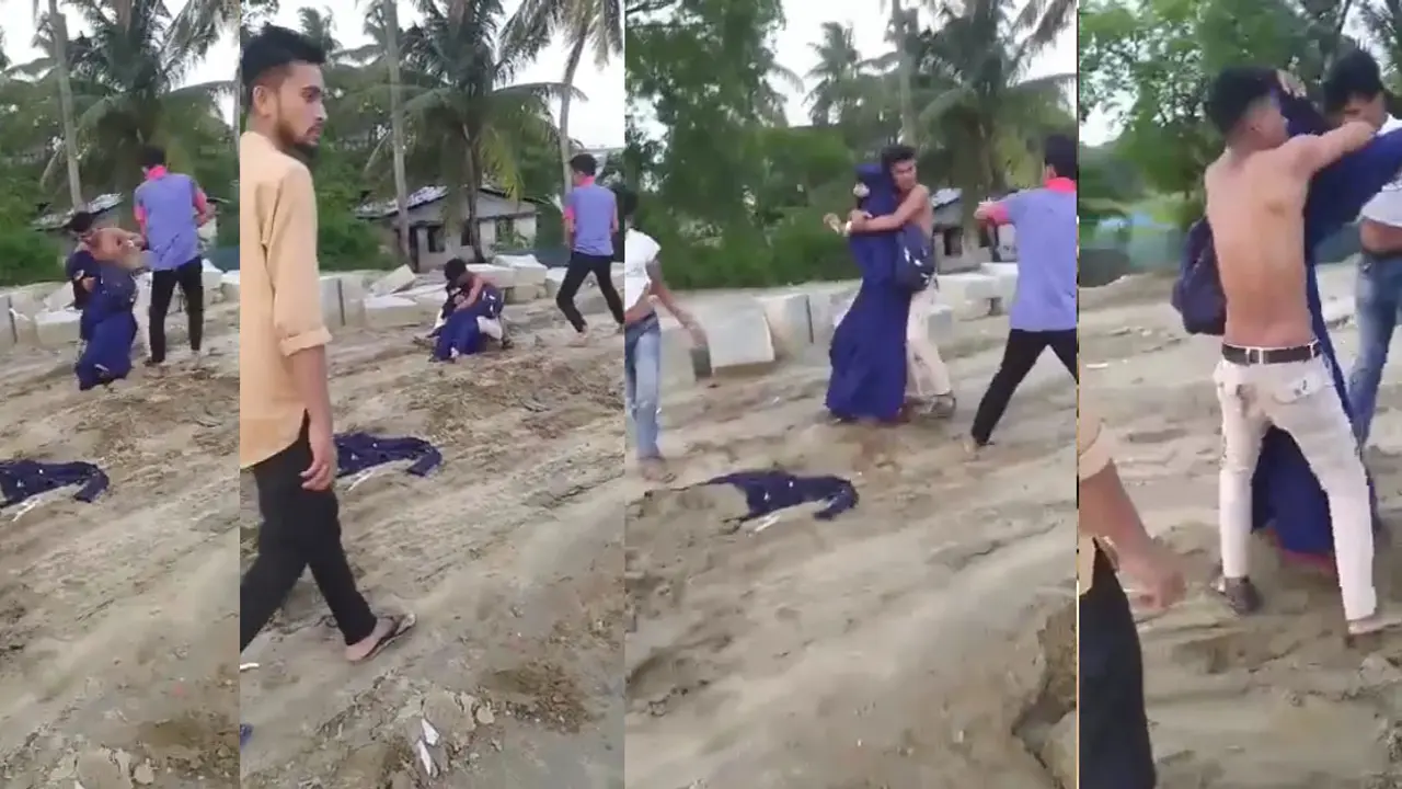 বোনকে উত্ত্যক্তের প্রতিবাদ করায় ভাইকে বেদম মারধর, ভিডিও ভাইরাল