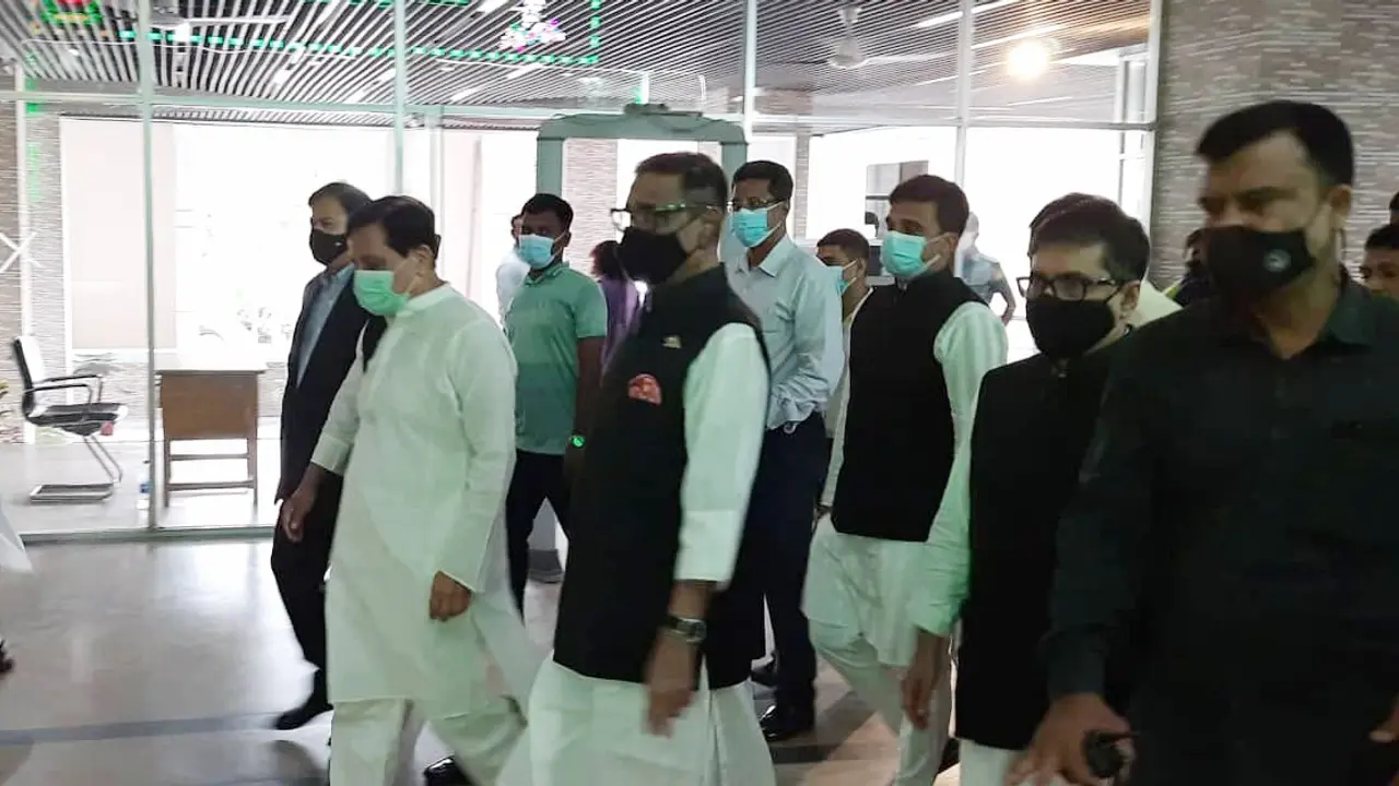 ওবায়দুল কাদেরের নেতৃত্বে আ. লীগের প্রতিনিধি দল ইসিতে