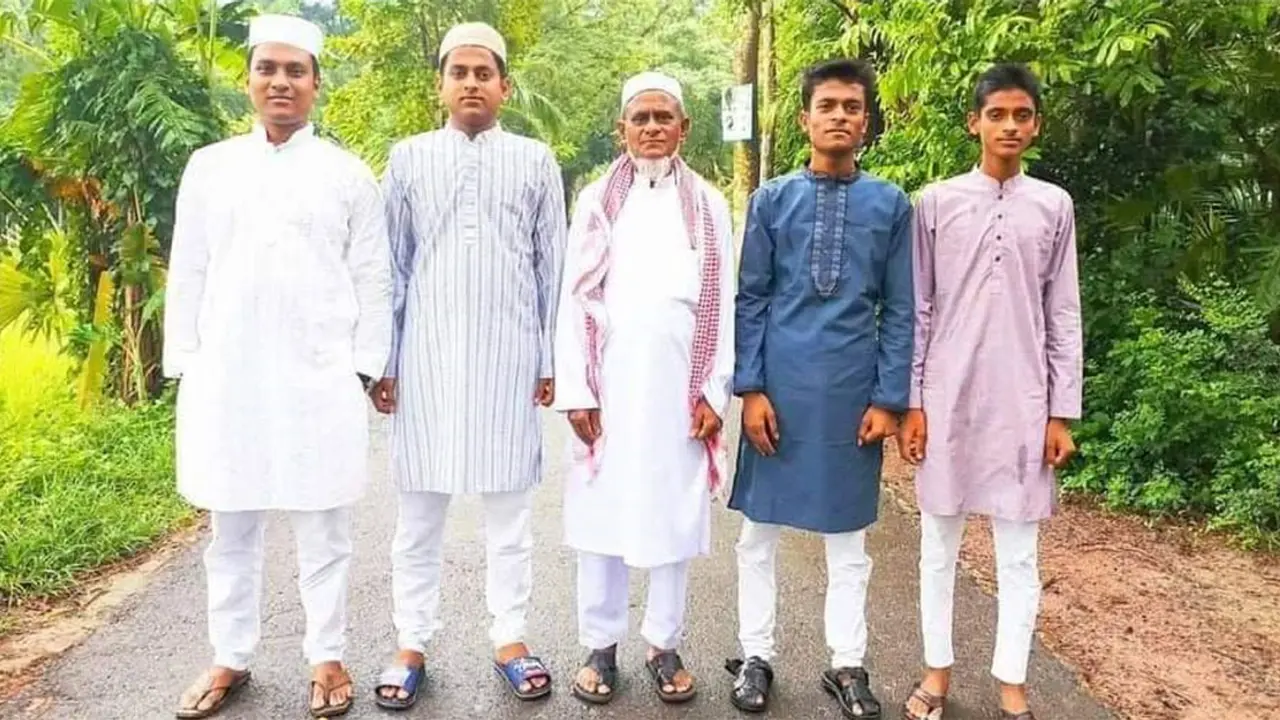শিক্ষক বাবার ৫ সন্তান ঢাকা বিশ্ববিদ্যালয়ের শিক্ষার্থী