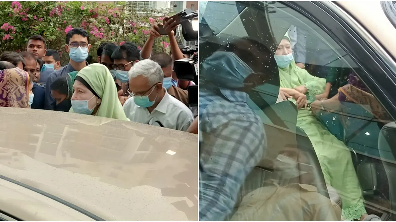 ১৪ দিন পর বাসায় ফিরলেন খালেদা জিয়া