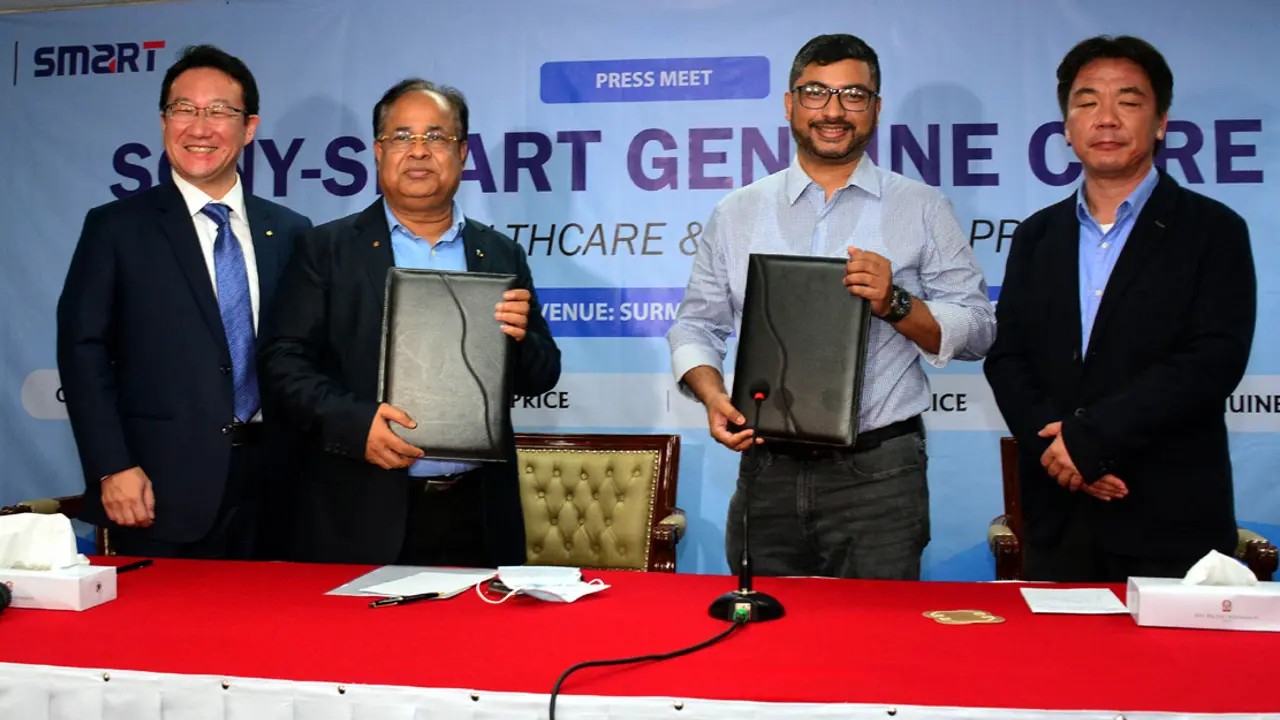বিনামূল্যে স্বাস্থ্যসেবা দিতে একসঙ্গে নিপ্রো-জেএমআই-সনি স্মার্ট