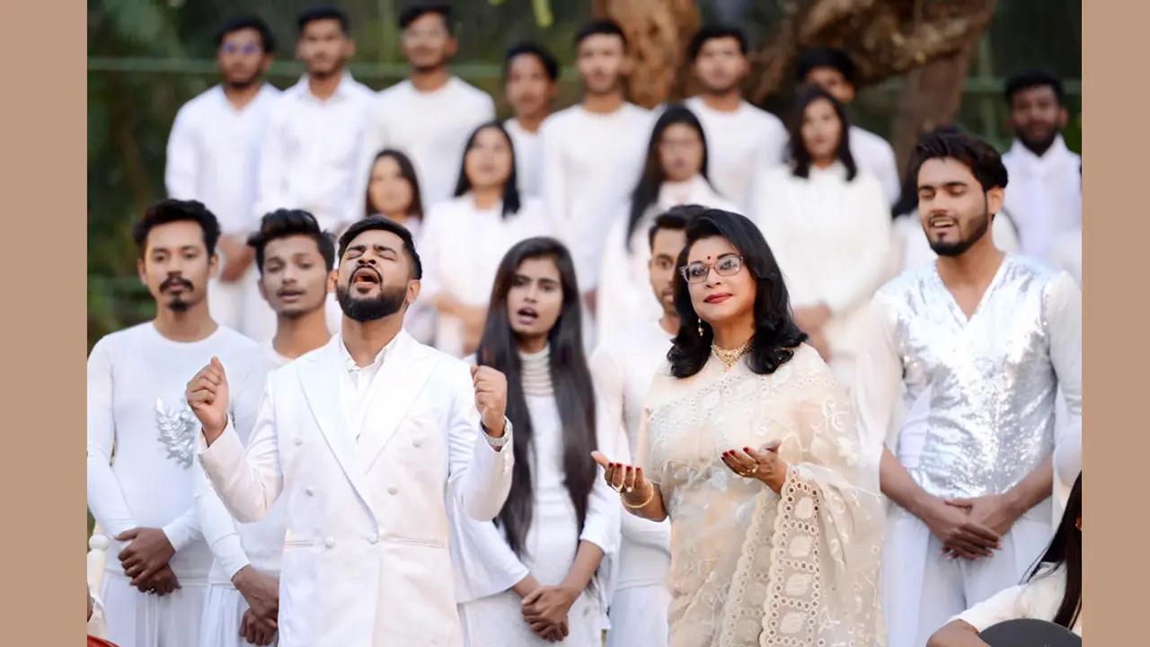 বন্যা-স্বপ্নীলসহ অর্ধশত শিল্পীর কণ্ঠে ‘মঙ্গলবারতা’