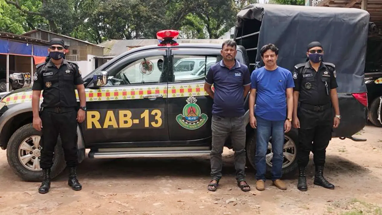 রংপুরে ৪০ লাখ টাকার হেরোইনসহ আটক ২
