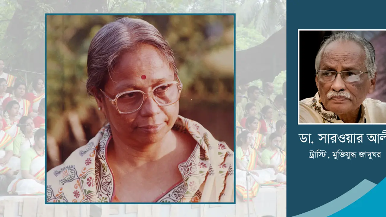 সন্জীদা খাতুন : স্থির প্রত্যয়ে যাত্রা