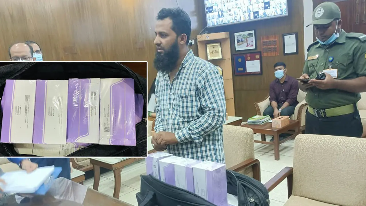 ঢামেক হাসপাতাল থেকে সরকারি সুতা পাচারের সময় কর্মচারী আটক