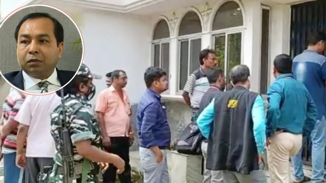 পি কে হালদারের সম্পদের খোঁজে পশ্চিমবঙ্গে দিনভর তল্লাশি