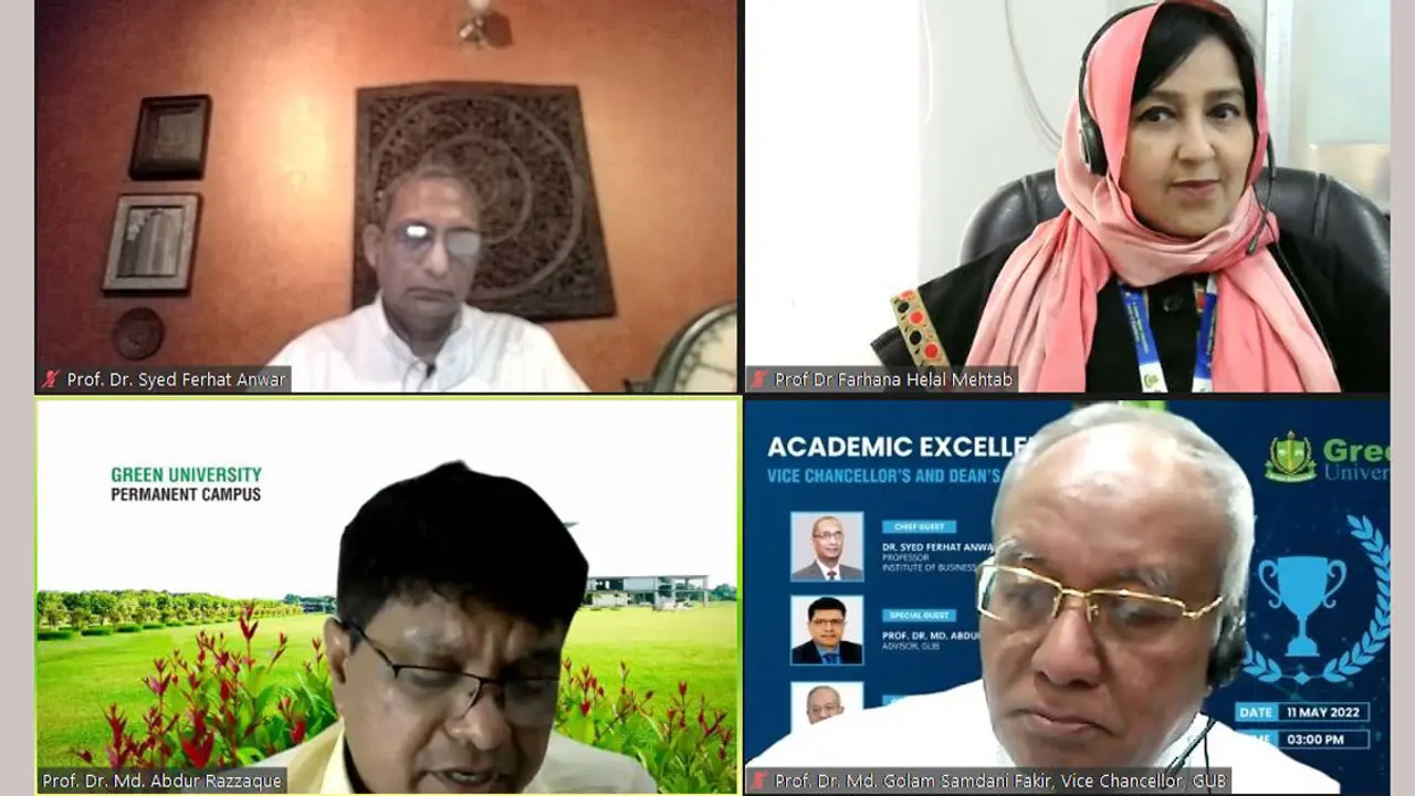 ভিসি ও ডিনস সার্টিফিকেট পেল গ্রিন ইউনিভার্সিটির ২৫০ শিক্ষার্থী