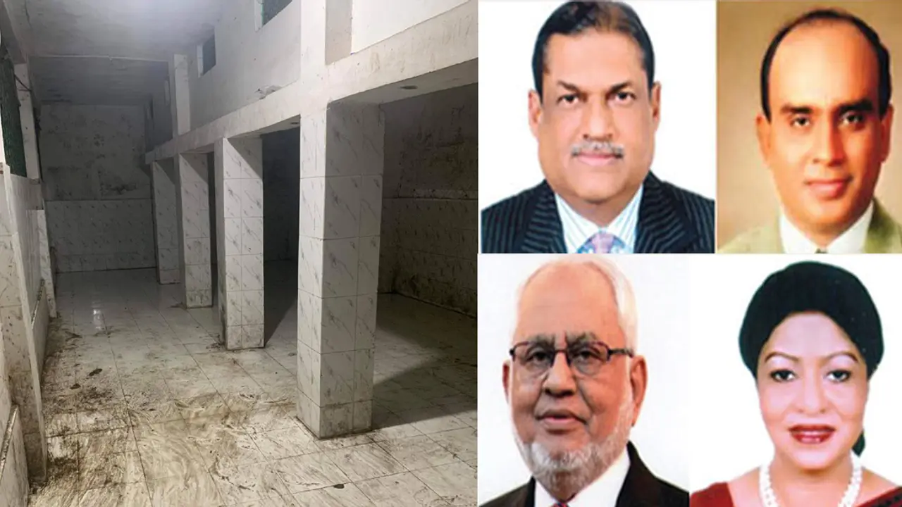 নর্থ সাউথের চার ট্রাস্টি রাত কাটিয়েছেন এখানে