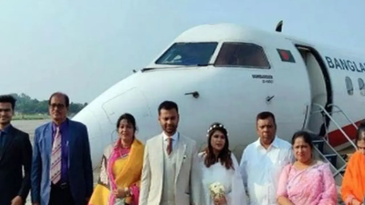 ১৫ হাজার ফুট ওপরে ‘কবুল’ বললেন খায়রুল-সানজিদা
