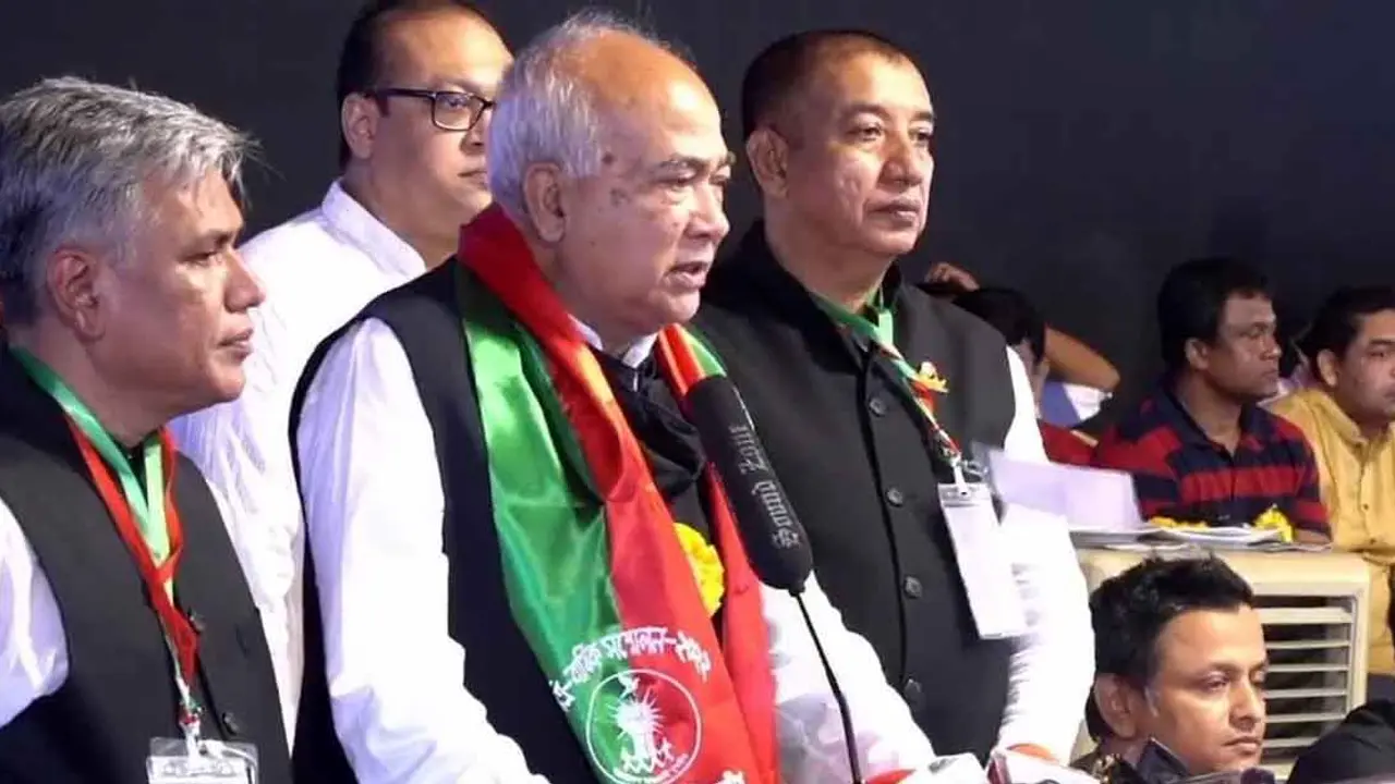 নির্বাচনে অংশ নিতে বিএনপি একপায়ে দাঁড়িয়ে আছে