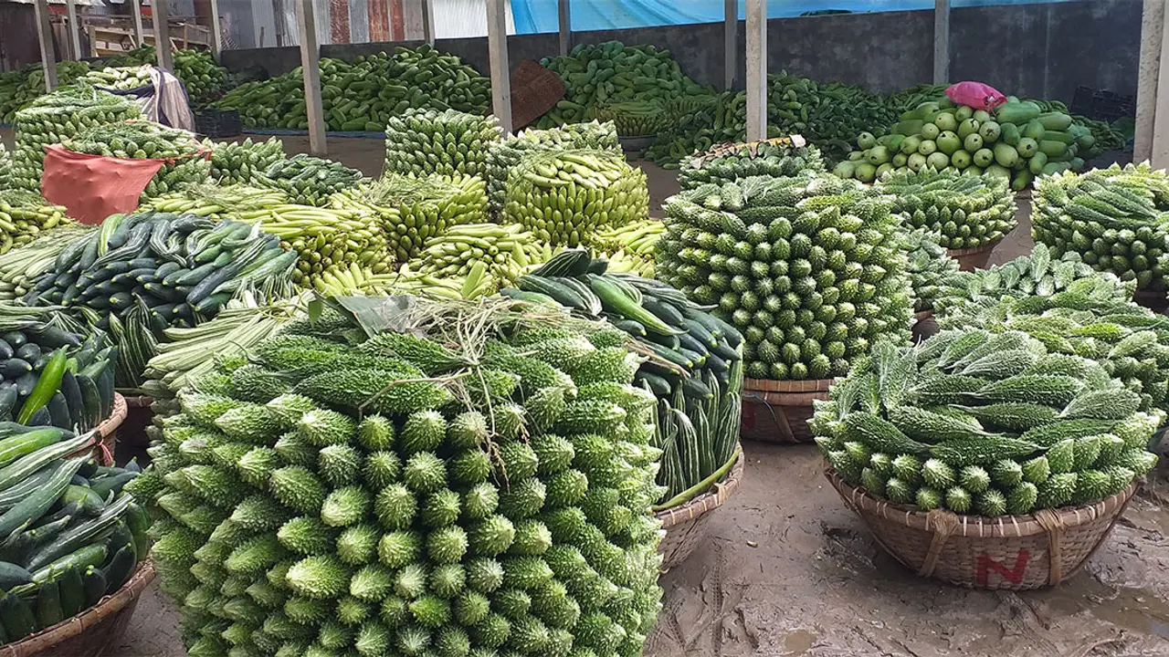 মুন্সিগঞ্জের সবজি যাচ্ছে মধ্যপ্রাচ্যে