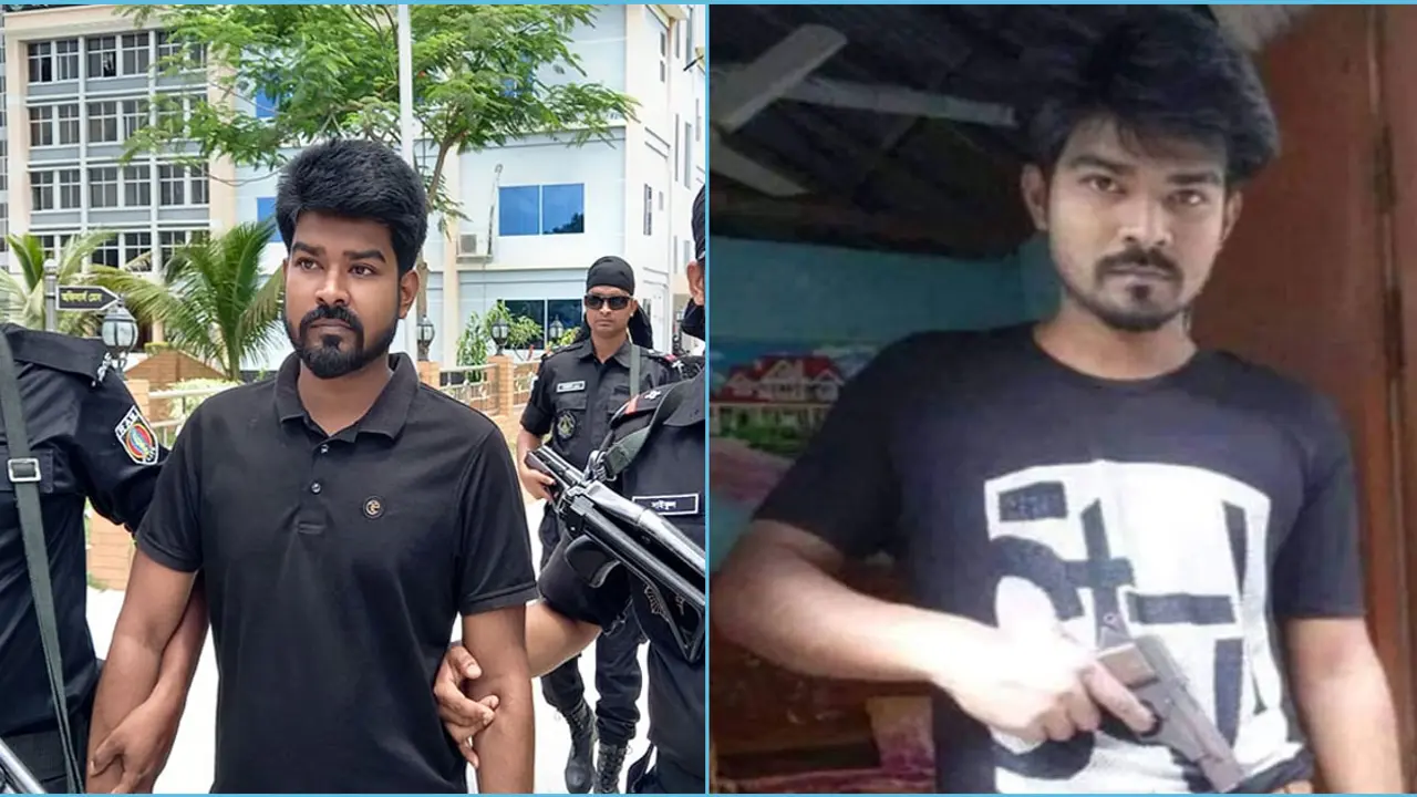 পিস্তল হাতে ছবি পোস্ট করা ছাত্রলীগের সেই নেতা গ্রেপ্তার