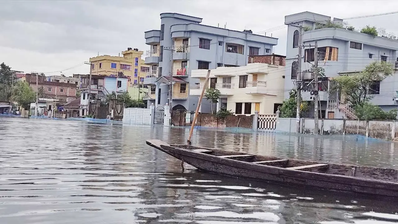 সিলেটে বেড়েছে বন্যার ভয়াবহতা