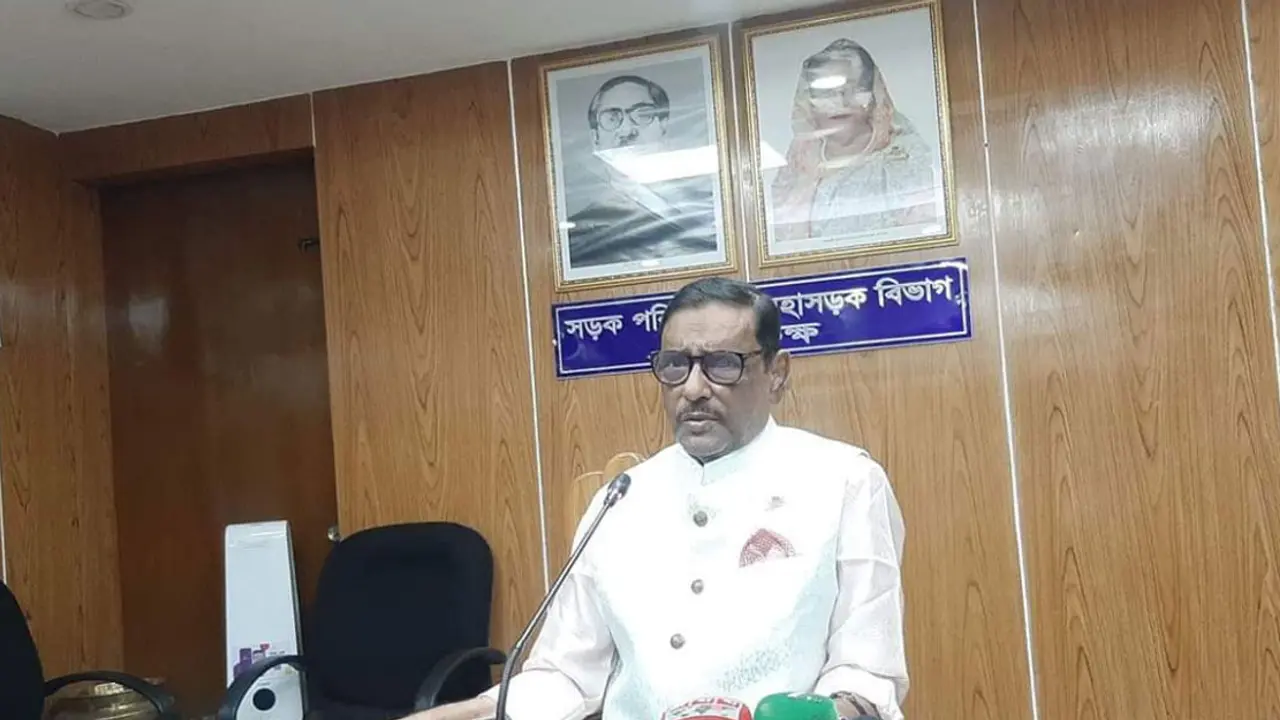 ঘোলা পানিতে মাছ শিকারের ষড়যন্ত্র করছে বিএনপি : সেতুমন্ত্রী