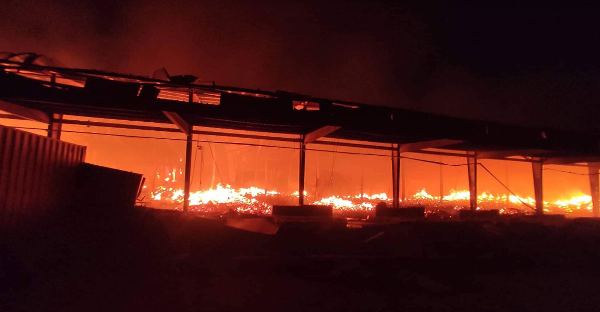 কনটেইনার থেকে আগুনের সূত্রপাত, ধারণা ডিপো কর্তৃপক্ষের