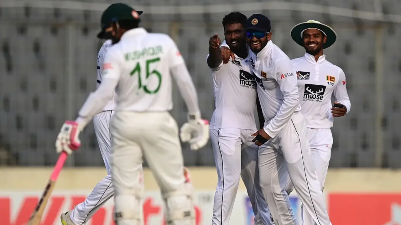 বাংলাদেশকে ১০ উইকেটে হারিয়ে সিরিজ জয় শ্রীলঙ্কার