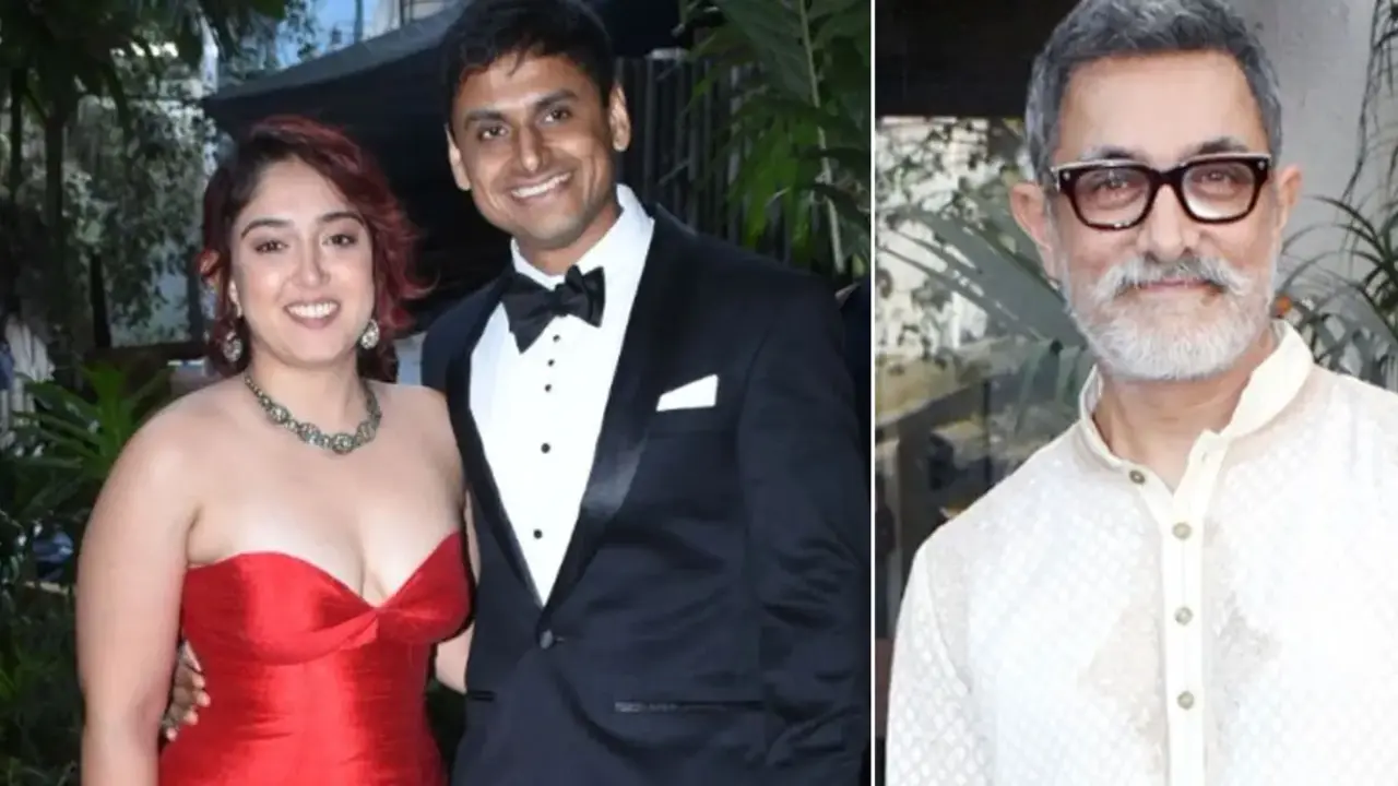 প্রেমিকের সঙ্গে বাগদান হয়ে গেল আমির কন্যার