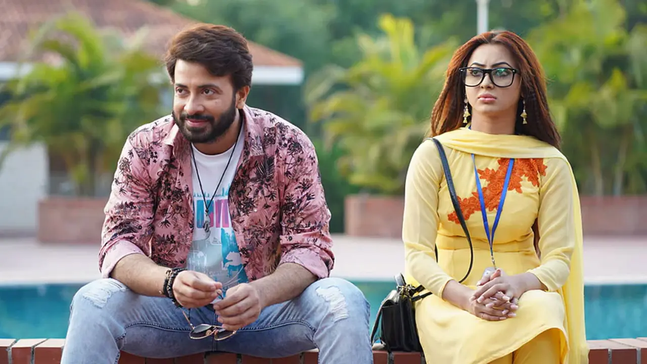 জাহারা মিতুকে নিয়ে শুটিংয়ে শাকিব