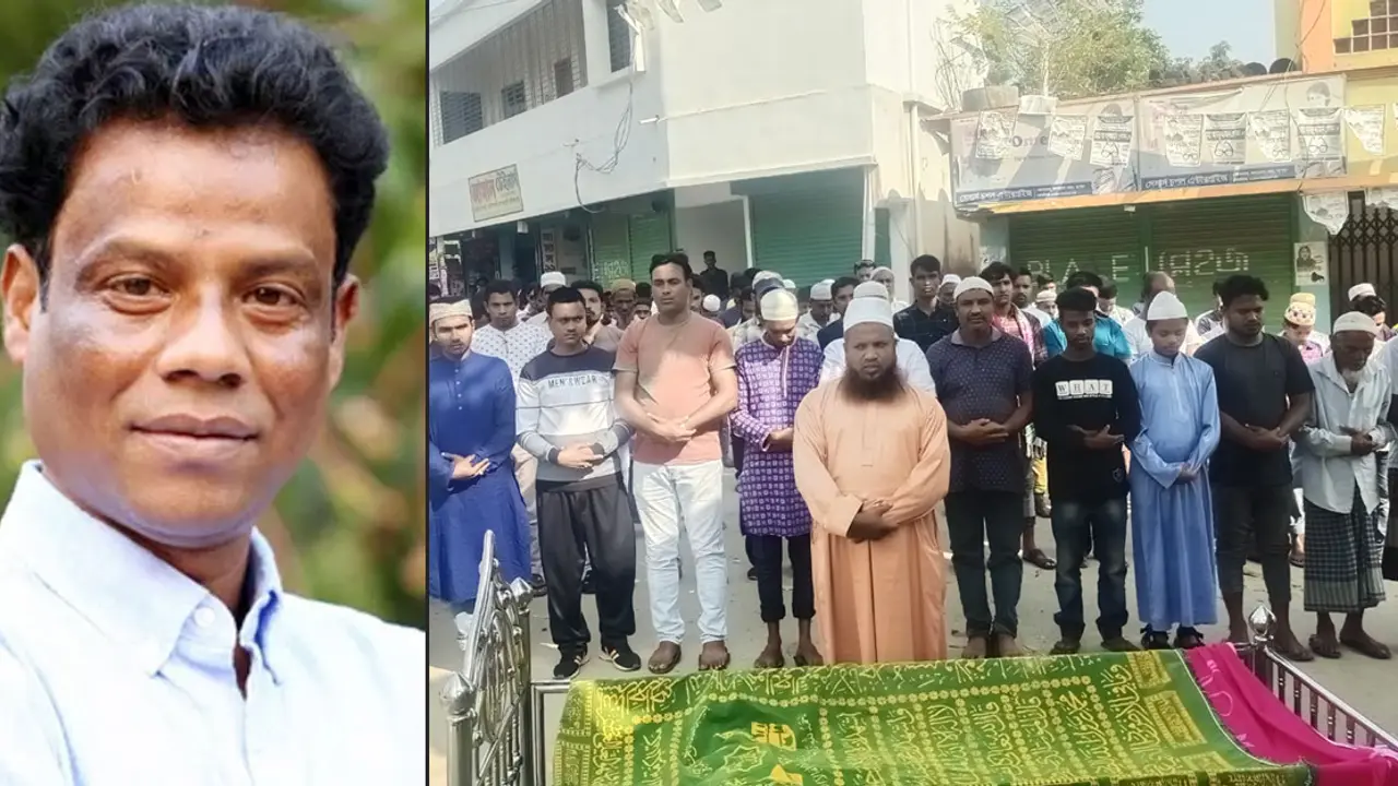 যশোরে মায়ের কবরের পাশে শায়িত আকবর