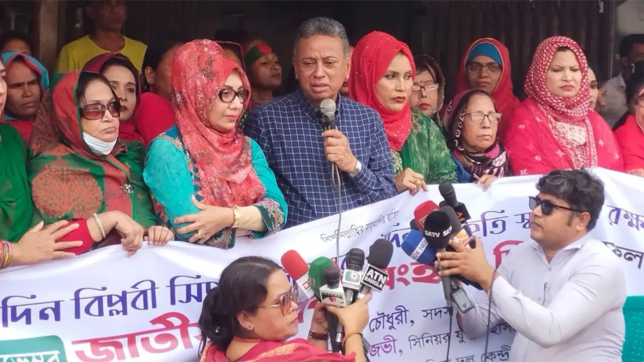 আগুন সন্ত্রাসের নাটক আবার শুরু হয়ে গেছে : আমীর খসরু