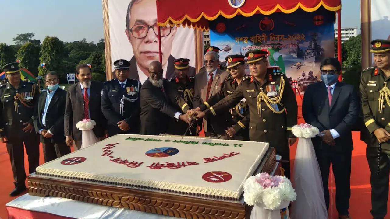 বগুড়া সেনানিবাসে সশস্ত্র বাহিনী দিবস উদযাপিত