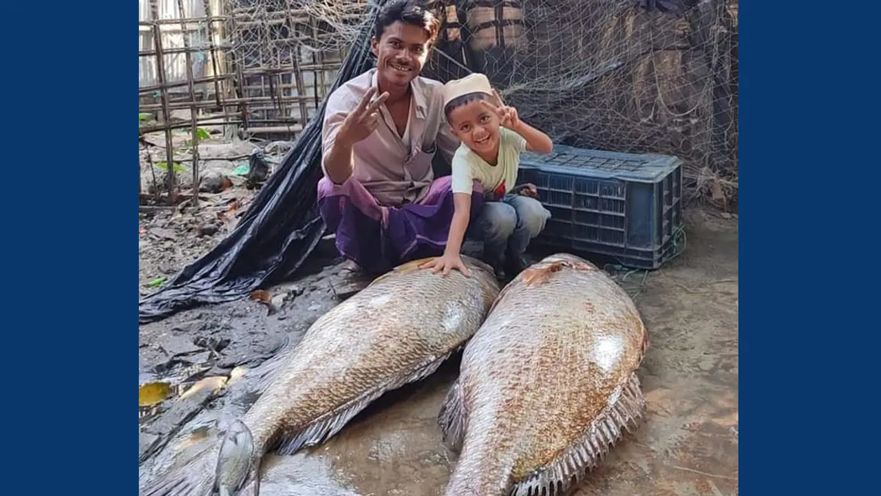 ২ মাছেই কপাল ফিরলো গণি মাঝির