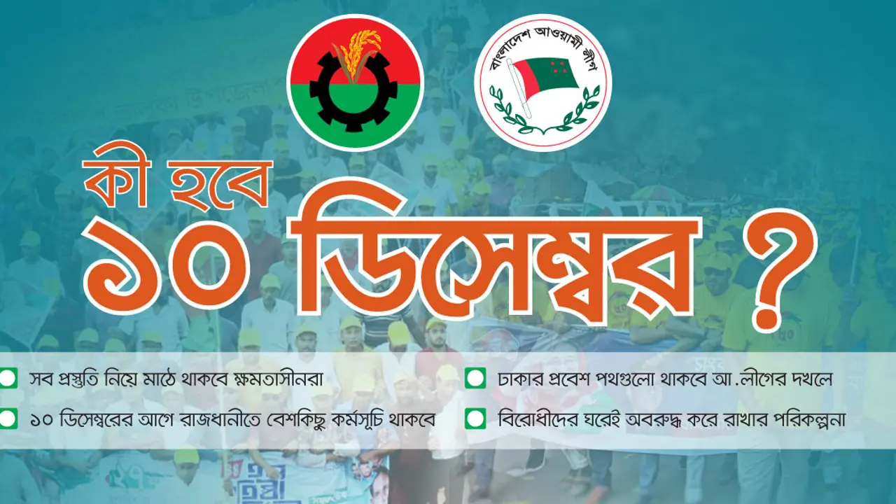 ‘হুমকি’ দেখছে না আ. লীগ, তবু ‘অবরুদ্ধ’ করে রাখার চিন্তা