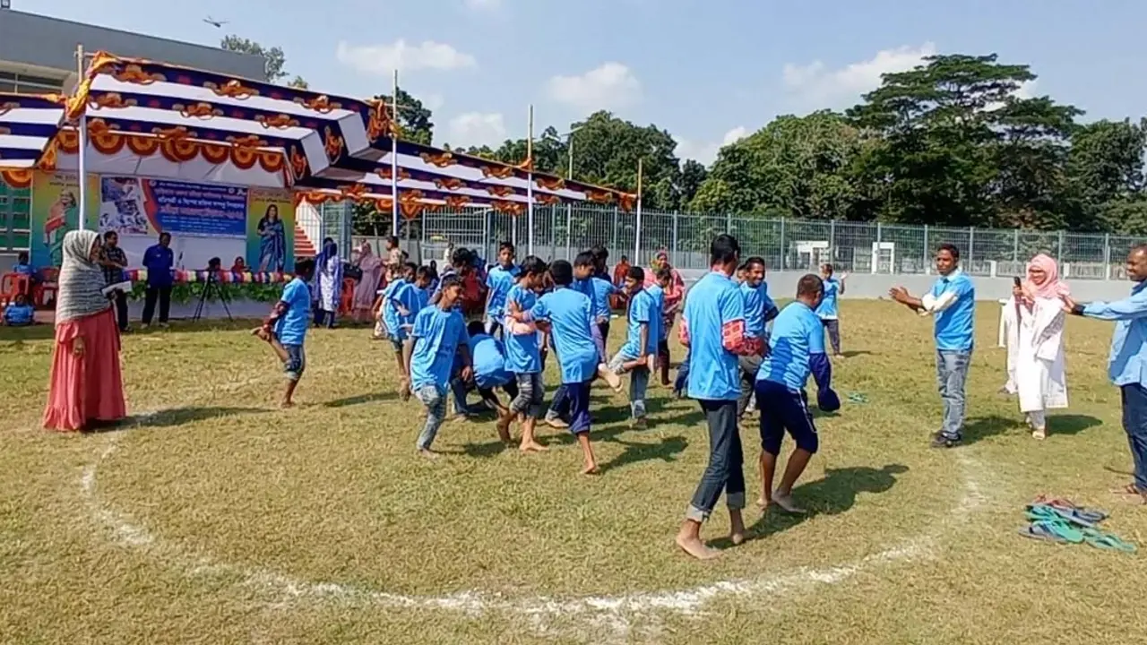 কুড়িগ্রামে বিশেষ চাহিদা সম্পন্ন শিক্ষার্থীদের ক্রীড়া উৎসব