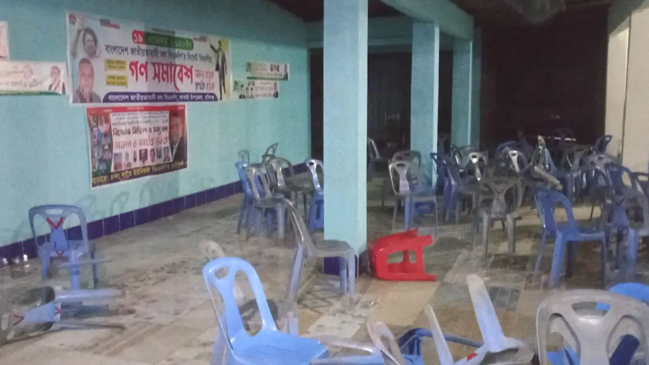 হবিগঞ্জে পুলিশ-বিএনপি সংঘর্ষ, আহত শতাধিক