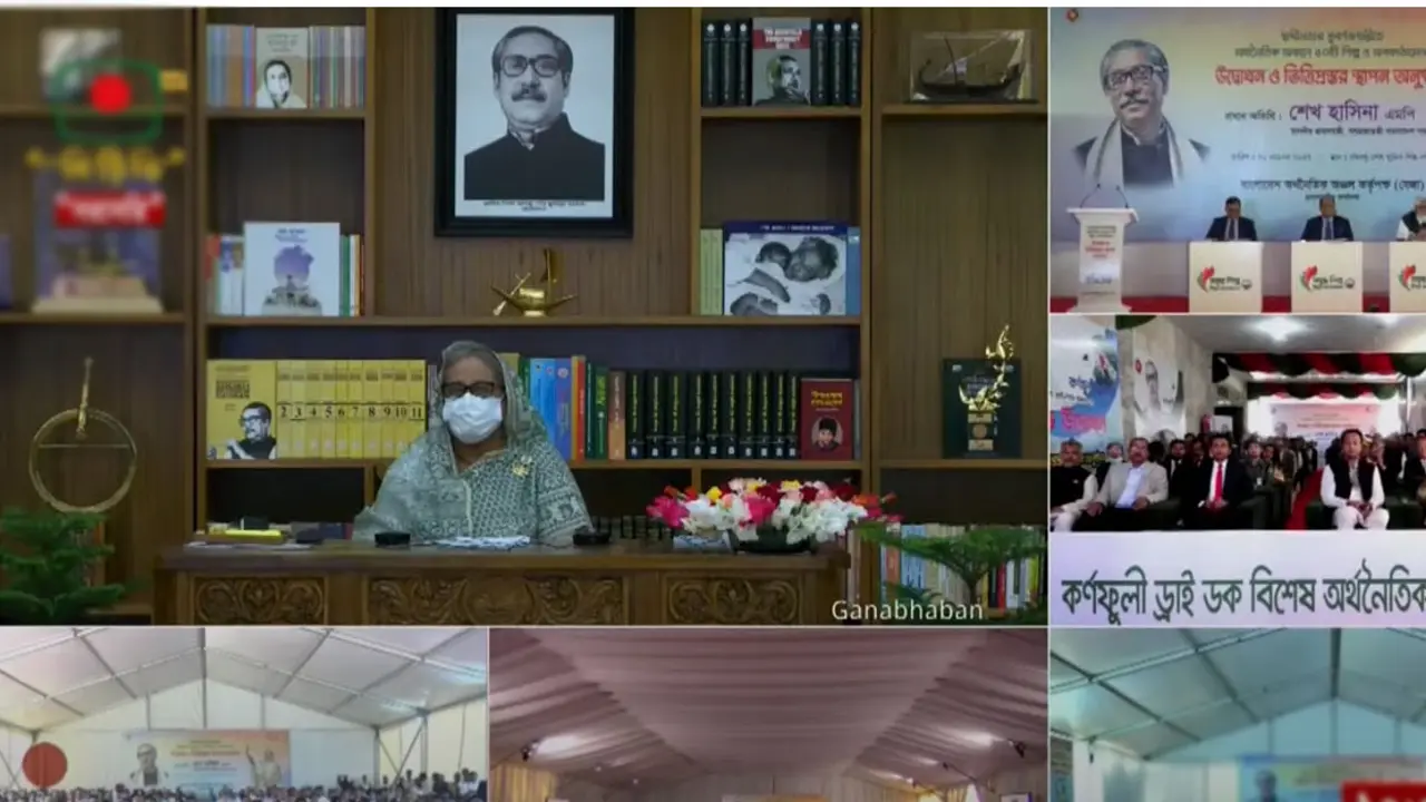 অর্ধশত শিল্প-অবকাঠামো উদ্বোধন করলেন প্রধানমন্ত্রী