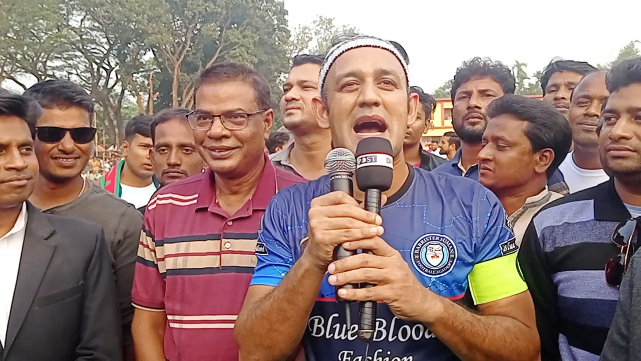 আপনাদের হারাতে আসি নাই : ব্যারিস্টার সুমন