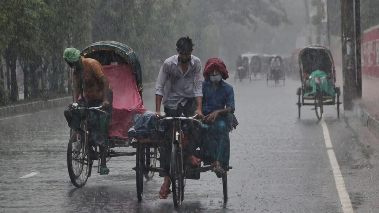 সোমবার ৮ বিভাগে বৃষ্টির আভাস