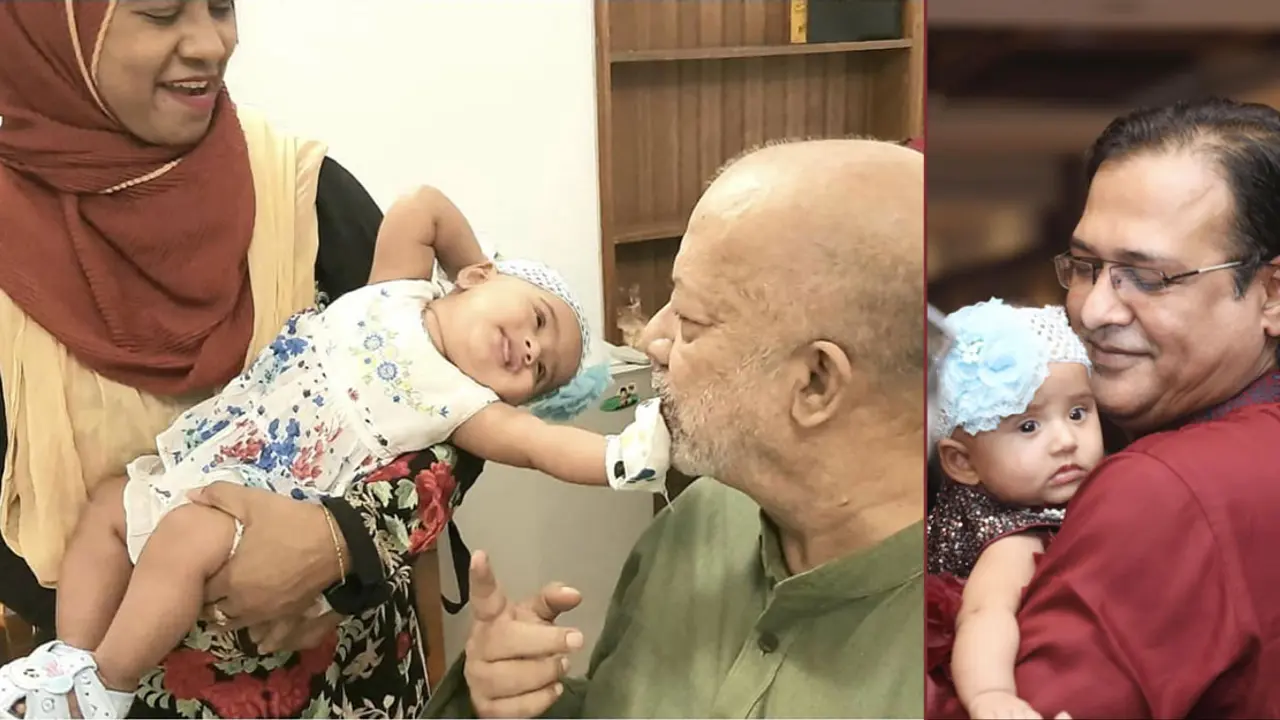 আসিফের খুদে কন্যাকে গান শোনালেন কবীর সুমন