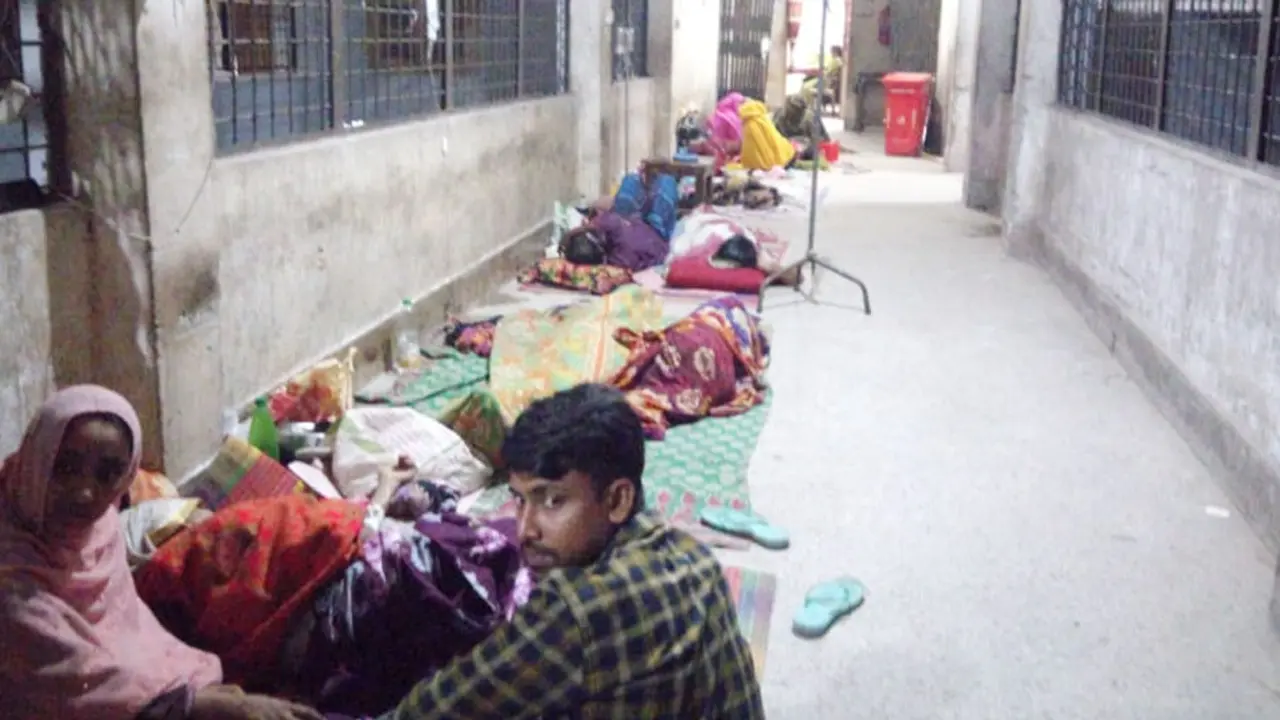 চুয়াডাঙ্গা সদর হাসপাতালে ৪ দিন ধরে কলেরার স্যালাইন সংকট