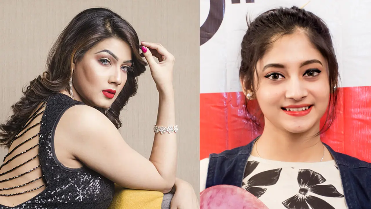 মুখোমুখি মাহি ও পূজা