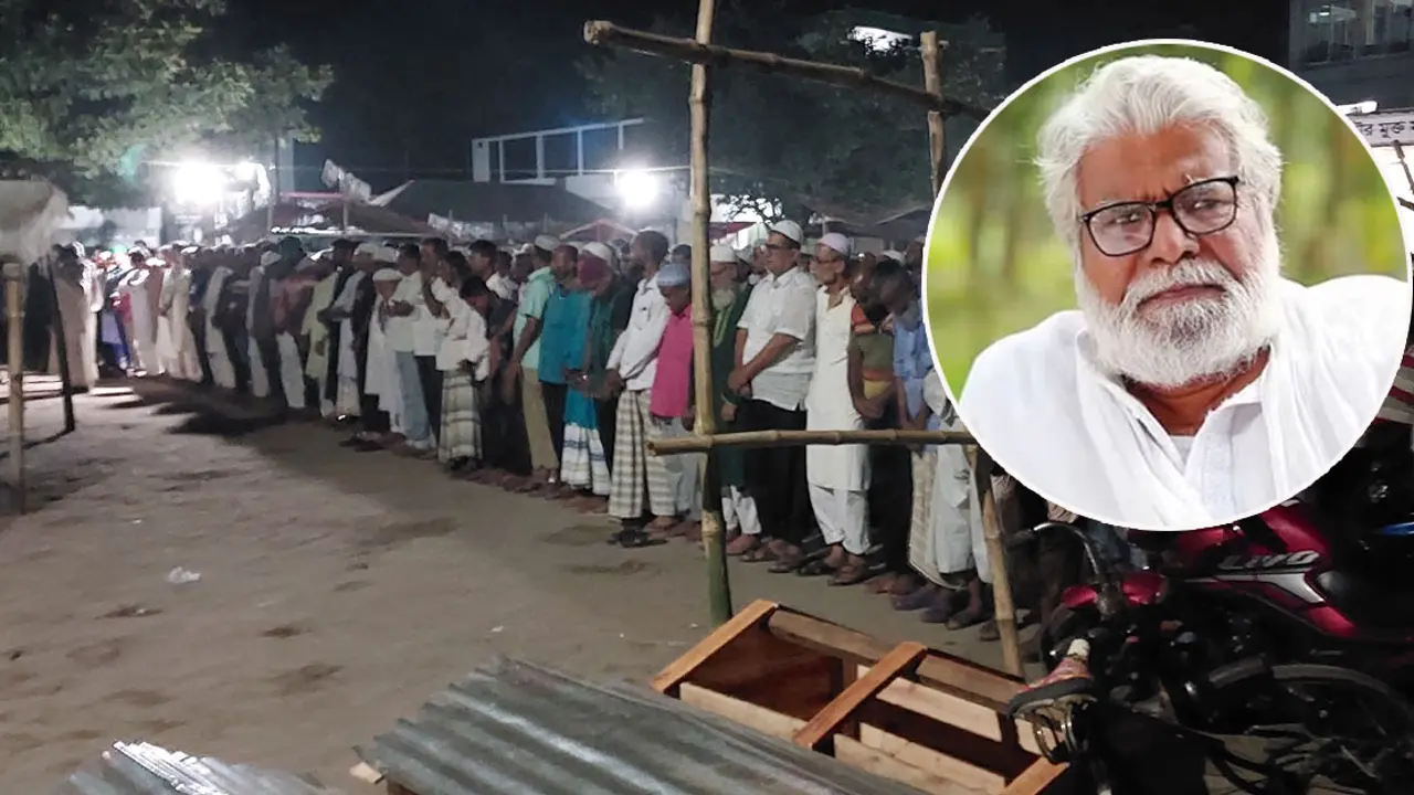 জন্মস্থানে চিরনিদ্রায় শায়িত মাসুম আজিজ