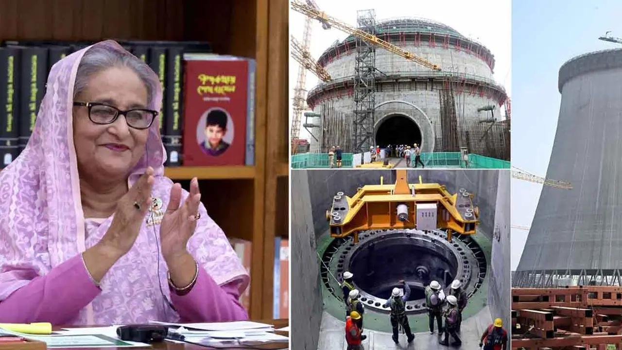 রূপপুর প্রকল্পের দ্বিতীয় ইউনিটের পরমাণু চুল্লি উদ্বোধন