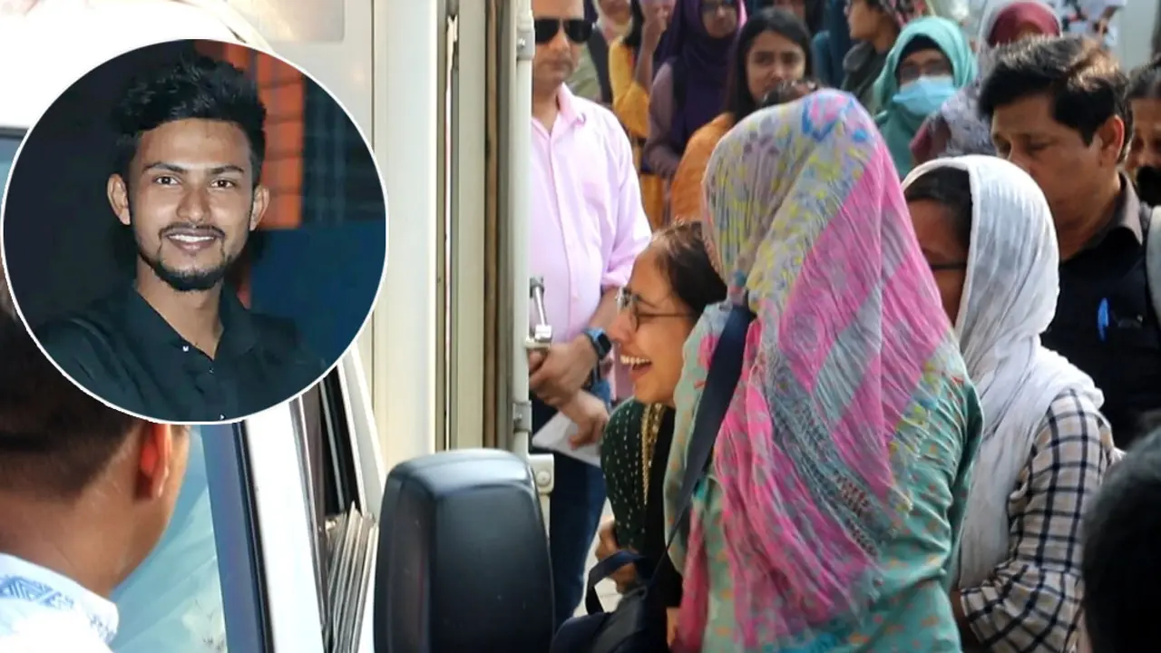 সহপাঠীদের কাঁদিয়ে ক্যাম্পাস থেকে শাহরিয়ারের চিরবিদায়